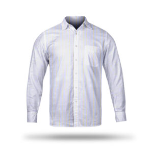 AL AWALI Men's Unstitched Fabric Printed 100% Fancy Cotton for Shirting - 58 inch x 1.75 mtr, Grey/Yellow