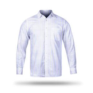 AL AWALI Men's Unstitched Fabric Printed 100% Fancy Cotton for Shirting - 58 inch x 1.75 mtr, Blue/Yellow