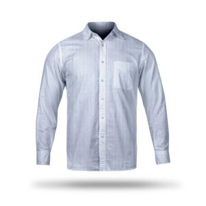 AL AWALI Men's Unstitched Fabric Printed 100% Fancy Cotton for Shirting - 58 inch x 1.75 mtr, Grey/Teal