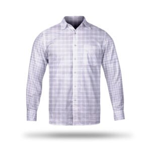 AL AWALI Men's Unstitched Fabric Printed 100% Fancy Cotton for Shirting - 58 inch x 1.75 mtr, Off White/Multicolor