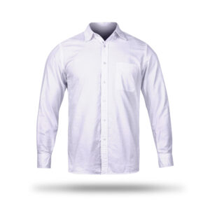 AL AWALI Men's Unstitched Fabric Printed 100% Fancy Cotton for Shirting - 58 inch x 1.75 mtr, Off White