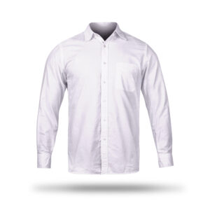 AL AWALI Men's Unstitched Fabric Printed 100% Fancy Cotton for Shirting - 58 inch x 1.75 mtr, Island White